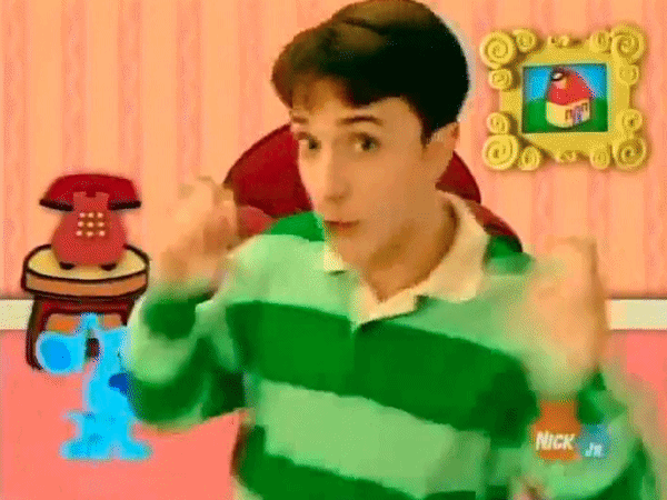 Blue's Clues hands